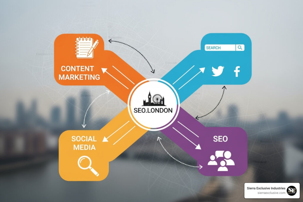 does content marketing include social media seo.london
