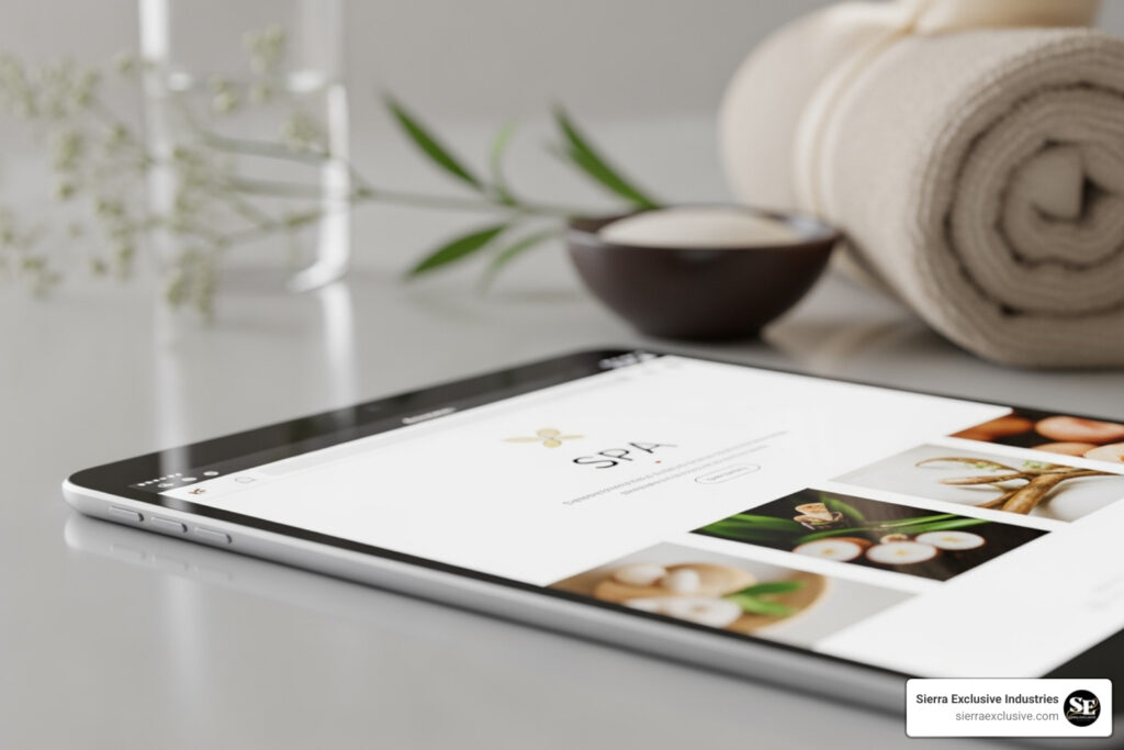 Digital marketing for spas