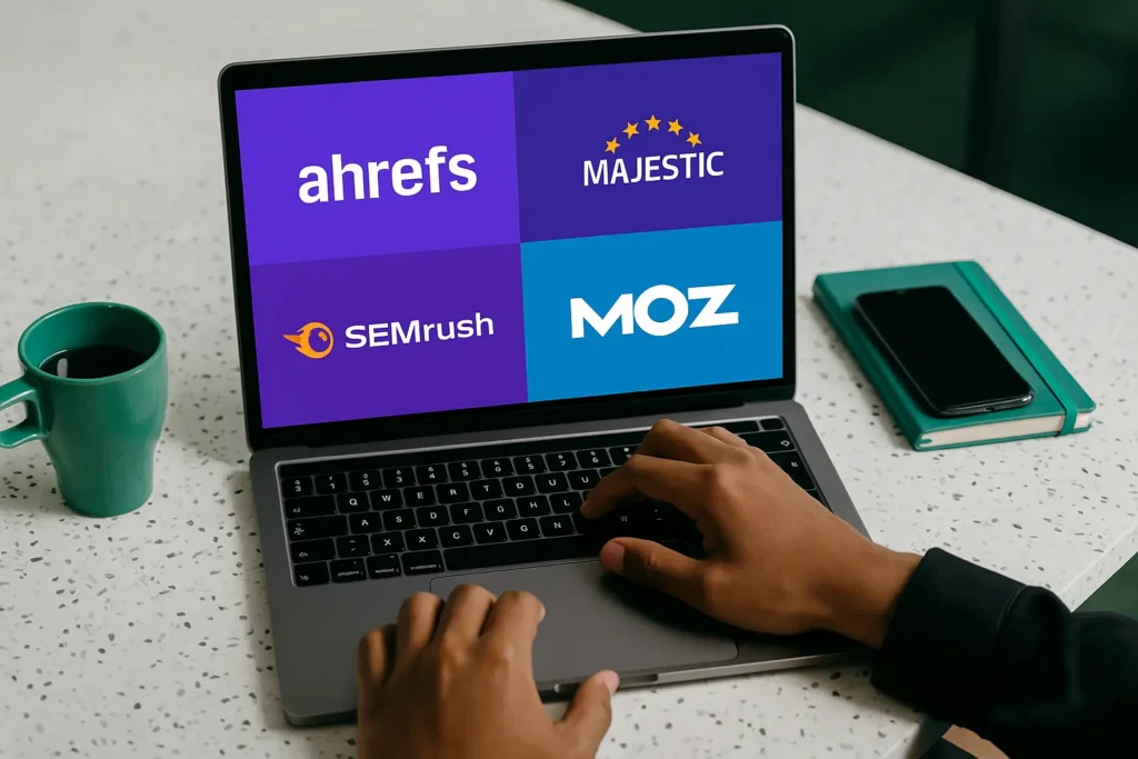 Ahrefs vs Majestic vs SEMrush vs Moz