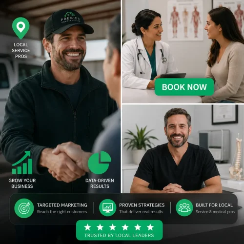 local service business owners looking to scale with marketing
