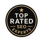 top rated SEO badge